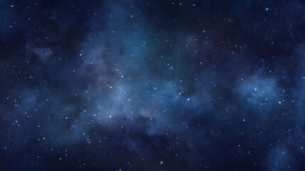 Naklejka premium Minimalist Dark Moody Starry Night Sky Wallpaper Space Background