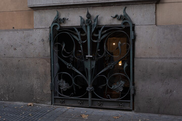 Interesting Art Nouveau Architecture Buildings facade in Barcelona, Spain. (Arquitectura modernista).
These fancy buildings date for the most from the early XXth century.
