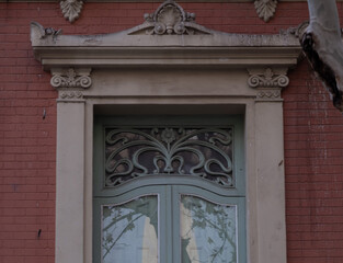 Interesting Art Nouveau Architecture Buildings facade in Barcelona, Spain. (Arquitectura modernista).
These fancy buildings date for the most from the early XXth century.
