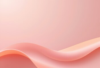 Gentle Pastel Lines, A Minimalist Background, Perfect For Creative Endeavors. Peach And Pink Hues Provide A Soft, Flowing Aesthetic, Ideal For Presentations. Abstract Design Conveys Peace. Suitable