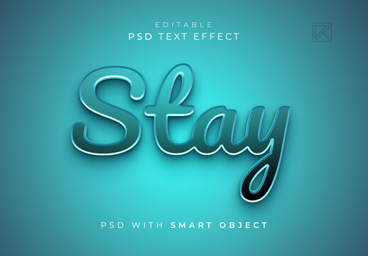 Text Effect Stay
