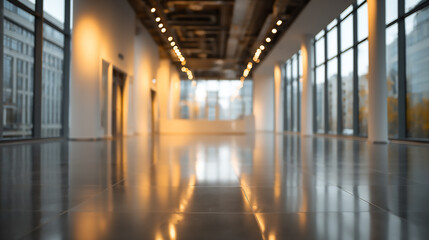 Fototapeta premium corridor in the office building