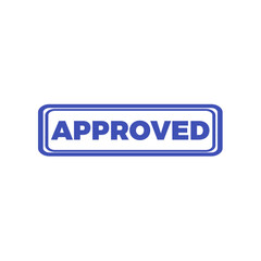 Fototapeta premium Approved stamp