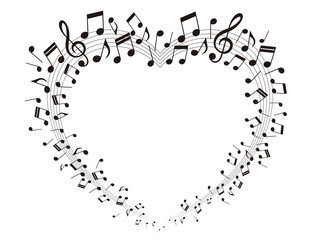 音符・五線譜_7黒