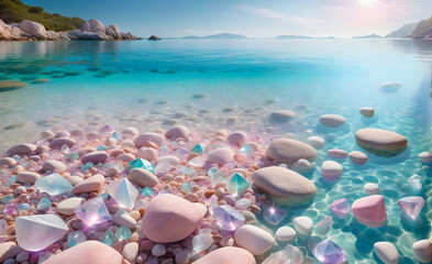 coral reef in the ocean