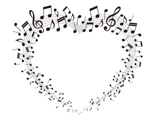 音符・五線譜_7黒