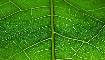 Obraz premium green leaf texture