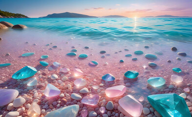 coral reef in the ocean