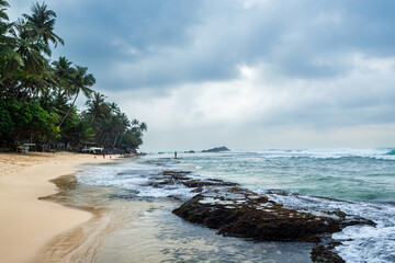 Morning at Turtle Beach, Sri Lanka