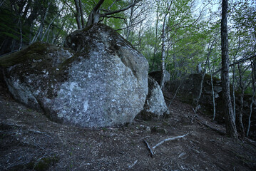 Climbing  Mount Mizugaki, Yamanashi, Japan