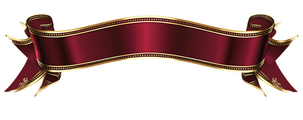 Elegant banner feels noble, rich, and opulent