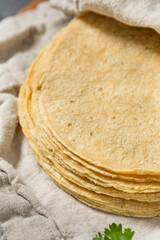Homemade Organic Mexican Corn Tortillas