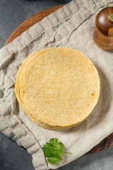 Homemade Organic Mexican Corn Tortillas
