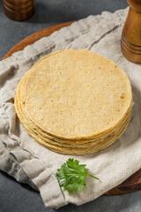 Homemade Organic Mexican Corn Tortillas