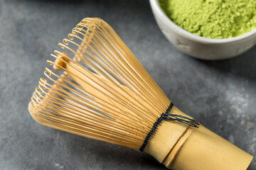 Wooden Bamboo Matcha Tea Whisk