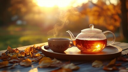 Golden hour tea