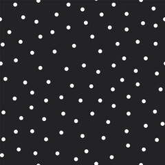 Polka dot vector background. Fashion trendy seamless pattern with circles. Retro wallpaper with dots. Abstract geometric allover print with points, for fabric, paper, textile, clothes and accessories
