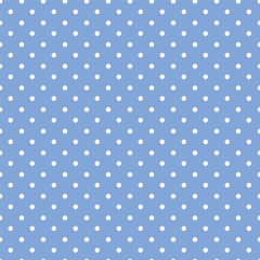 Polka dot vector background. Fashion trendy seamless pattern with circles. Retro wallpaper with dots. Abstract geometric allover print with points, for fabric, paper, textile, clothes and accessories