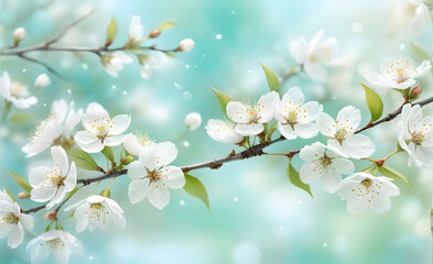 Obraz premium cherry blossom in spring