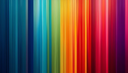 Obraz premium abstract background with rainbow stripes vertical lines