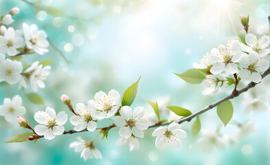 Fototapeta premium cherry blossom in spring