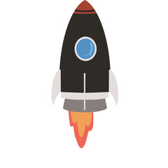 rocket in space