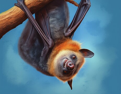 Australischer Flughund (Grey-headed Flying Fox)