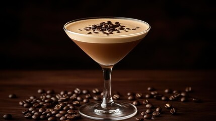 coffee latte with chocolate