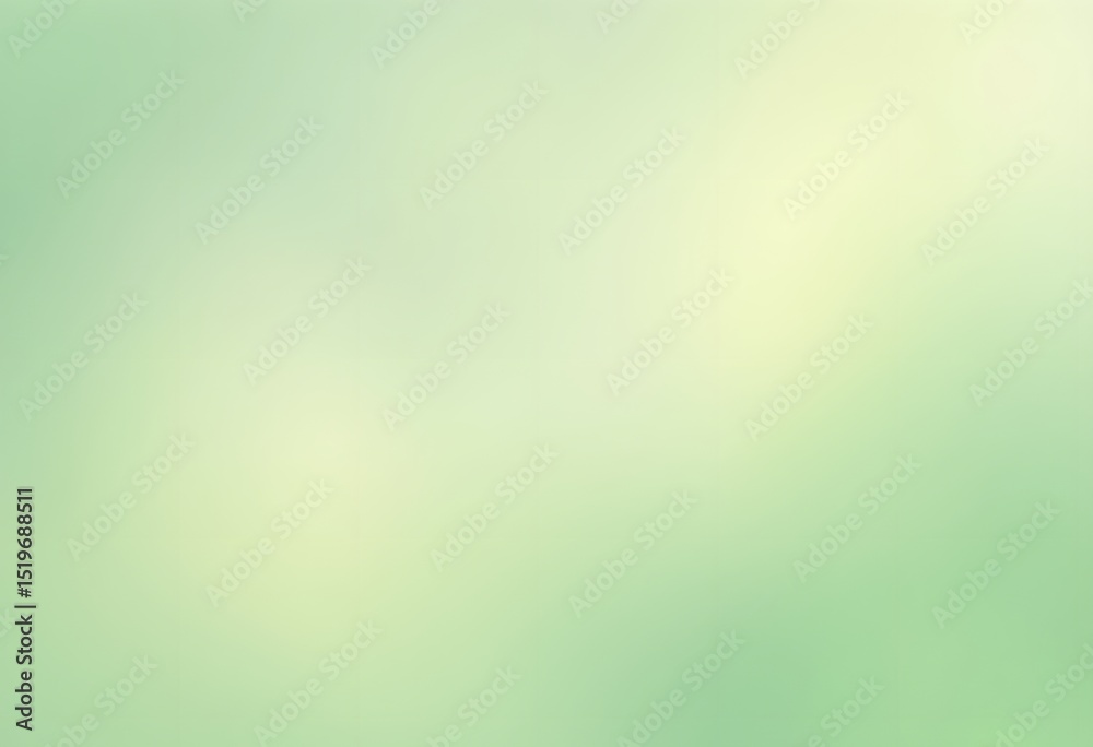 Aufkleber soft green gradient background for presentations, clean design ideal for school projects, fresh ligh