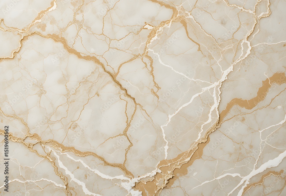 Poster Elegant Marble Texture Background, Perfect For Upscale Designs, Featuring Beige And White Veining, Creates A Luxurious Feel. Use This Seamless Pattern To Add Sophistication. It Works Well For Various