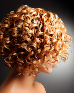 Short Curly Perm Hairstyle