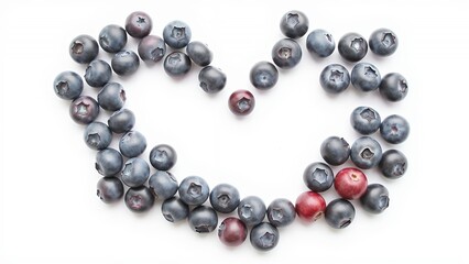 Heart of Blueberries