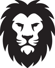 head of a lion vector