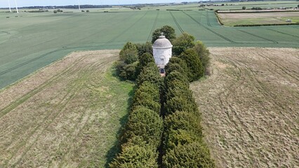 18th century Constable mausoleum, family catacombs of the Constable family, intoomed in Halsham...