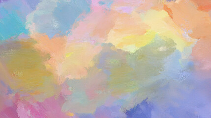 Abstract background art painting pastel color elegant wallpaper design Painting texture Modern artistic pattern with oil brushstroke, pallet knife paint on canvas illustration for design.