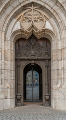 Fototapeta premium Historic entrance in Ulm