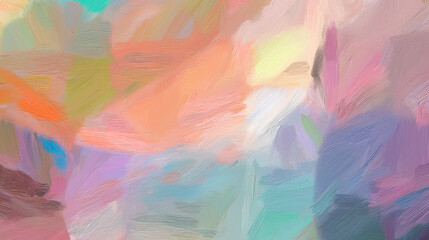 Abstract background art painting pastel color elegant wallpaper design Painting texture Modern artistic pattern with oil brushstroke, pallet knife paint on canvas illustration for design.