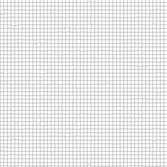 Checker grid pattern, seamless hand drawn check background, square line texture with abstract distorted checkerboard look. Great for vector plaid prints. To use, drag to the swatch panel