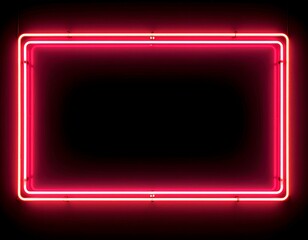 Neon sign glowing in darkness, retro advertising, vintage aesthetics, nostalgic lighting