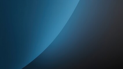 Futuristic Gradient AI Background with Smooth Blue to Black Transition