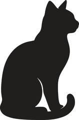 black cat silhouette