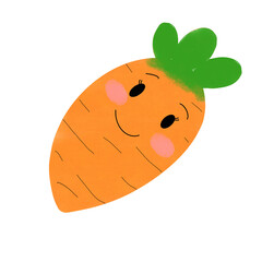 funny cartoon carrot