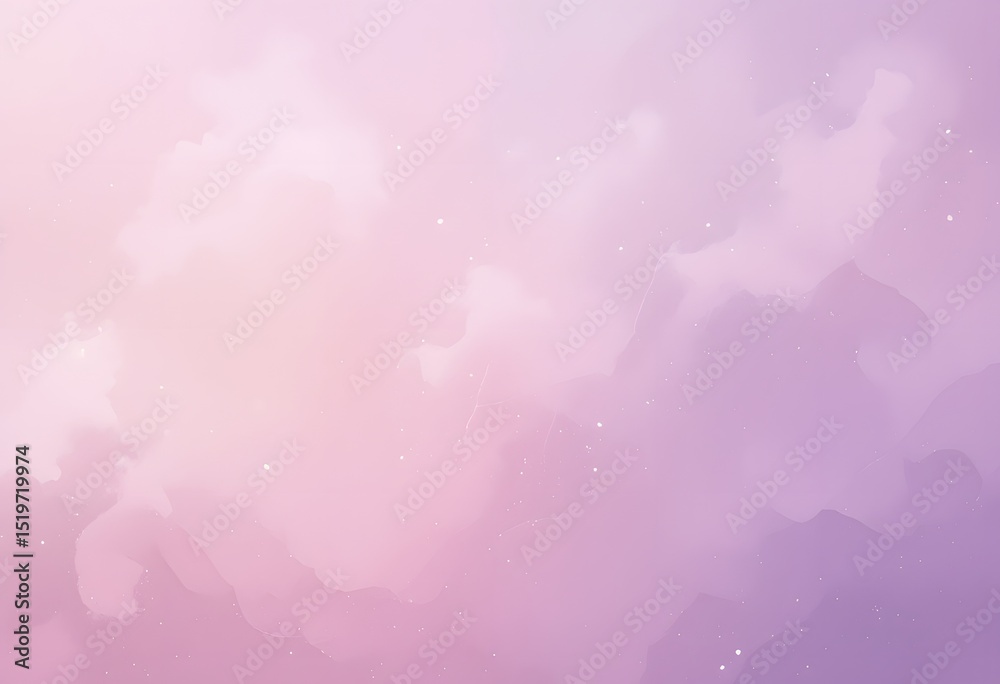 Aufkleber Soft Gradient Background. Smooth Transition Of Colors. Light Pink And Lavender Hues Create A Welcoming Feel. Design For Wallpaper, Backdrop, Or Digital Art.