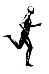 black vector image silhouette modern yoga exercises, beauty, body line art. For use as a brochure template or for use in web design.