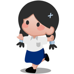 Children who look happy