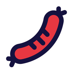 sausage icon for illustration