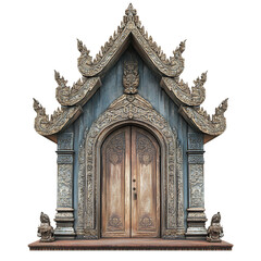 Fototapeta premium thai style door