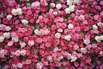 pink flowers background