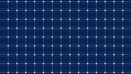 Seamless pattern with cellular texture of polycrystalline solar panels. Texture of a monocrystalline solar panel as a seamless pattern. Renewable energy of sun. Environmental protection and ecology. © King Designz