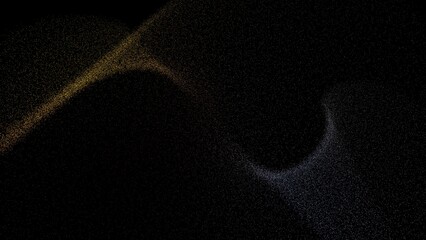 Futuristic black particle wave illustration background, grainy noise modern artistic wallpaper design